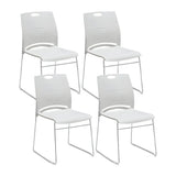 Vibrant Colors Steel Stackable Mesh Conference Chair Image - 18