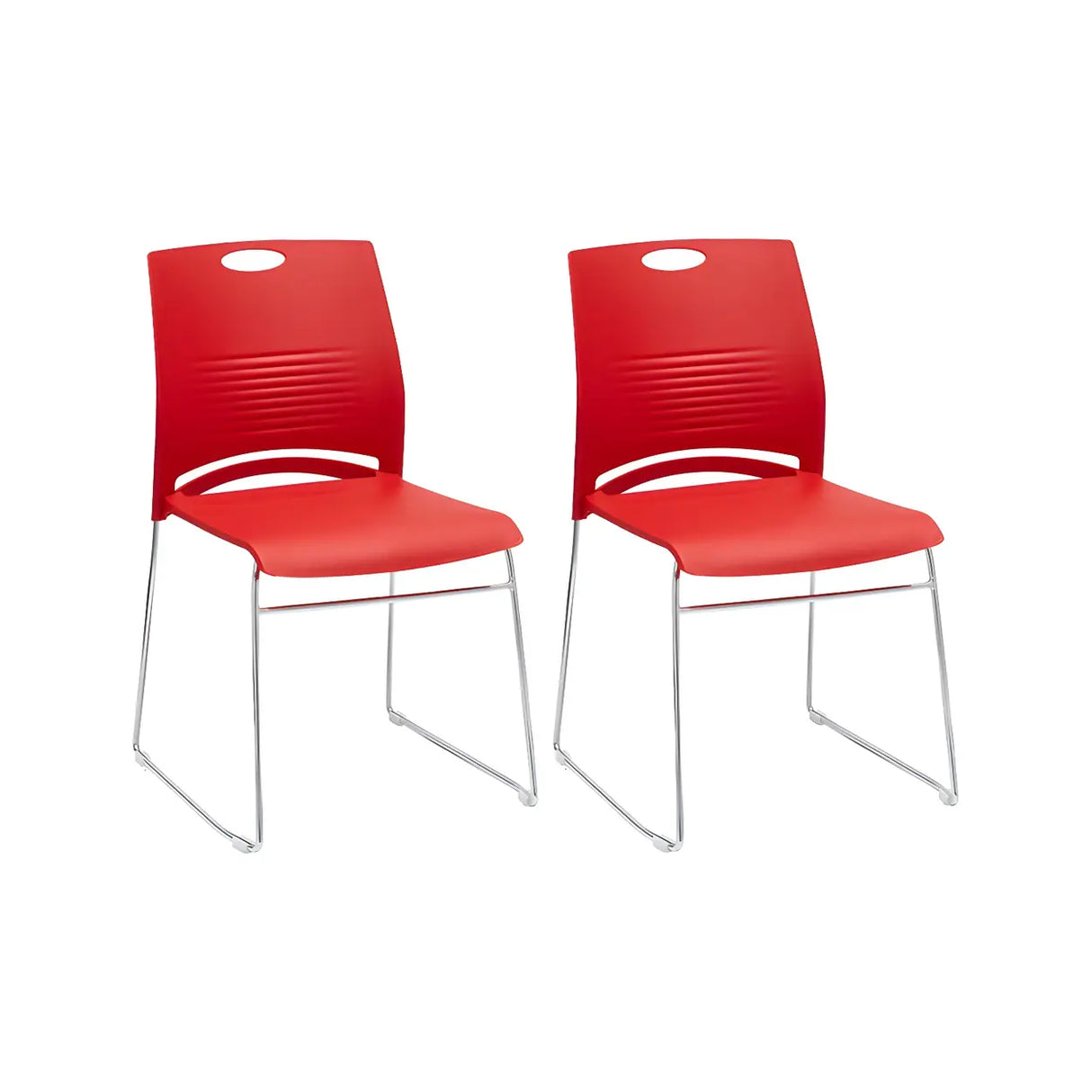 Vibrant Colors Steel Stackable Mesh Conference Chair Image - 21