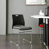 Vibrant Colors Steel Stackable Mesh Conference Chair Image - 22