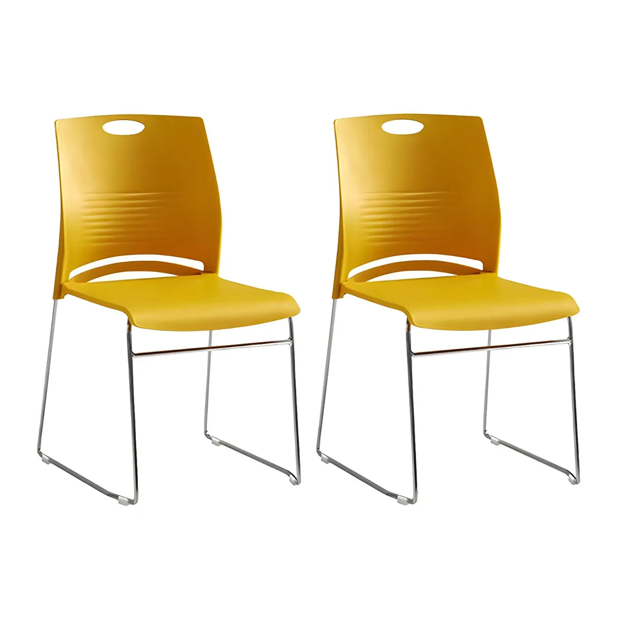 Vibrant Colors Steel Stackable Mesh Conference Chair Image - 25