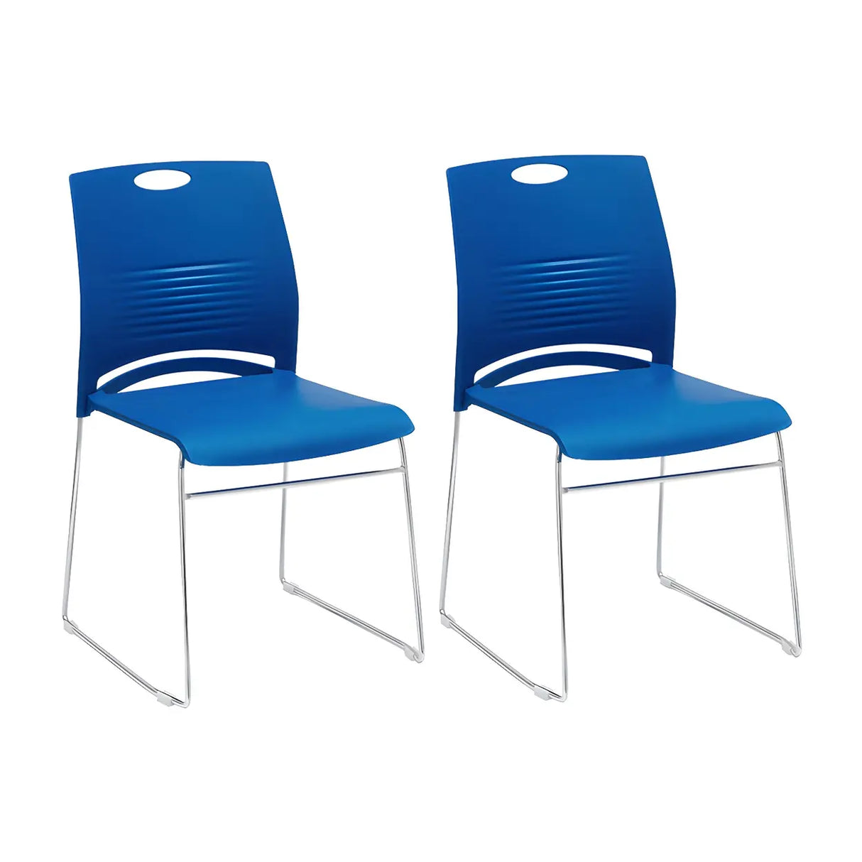Vibrant Colors Steel Stackable Mesh Conference Chair Image - 31