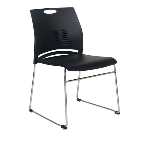 Vibrant Colors Steel Stackable Mesh Conference Chair Image - 2