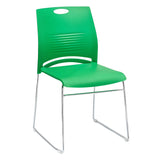 Vibrant Colors Steel Stackable Mesh Conference Chair Image - 36