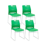Vibrant Colors Steel Stackable Mesh Conference Chair Image - 38