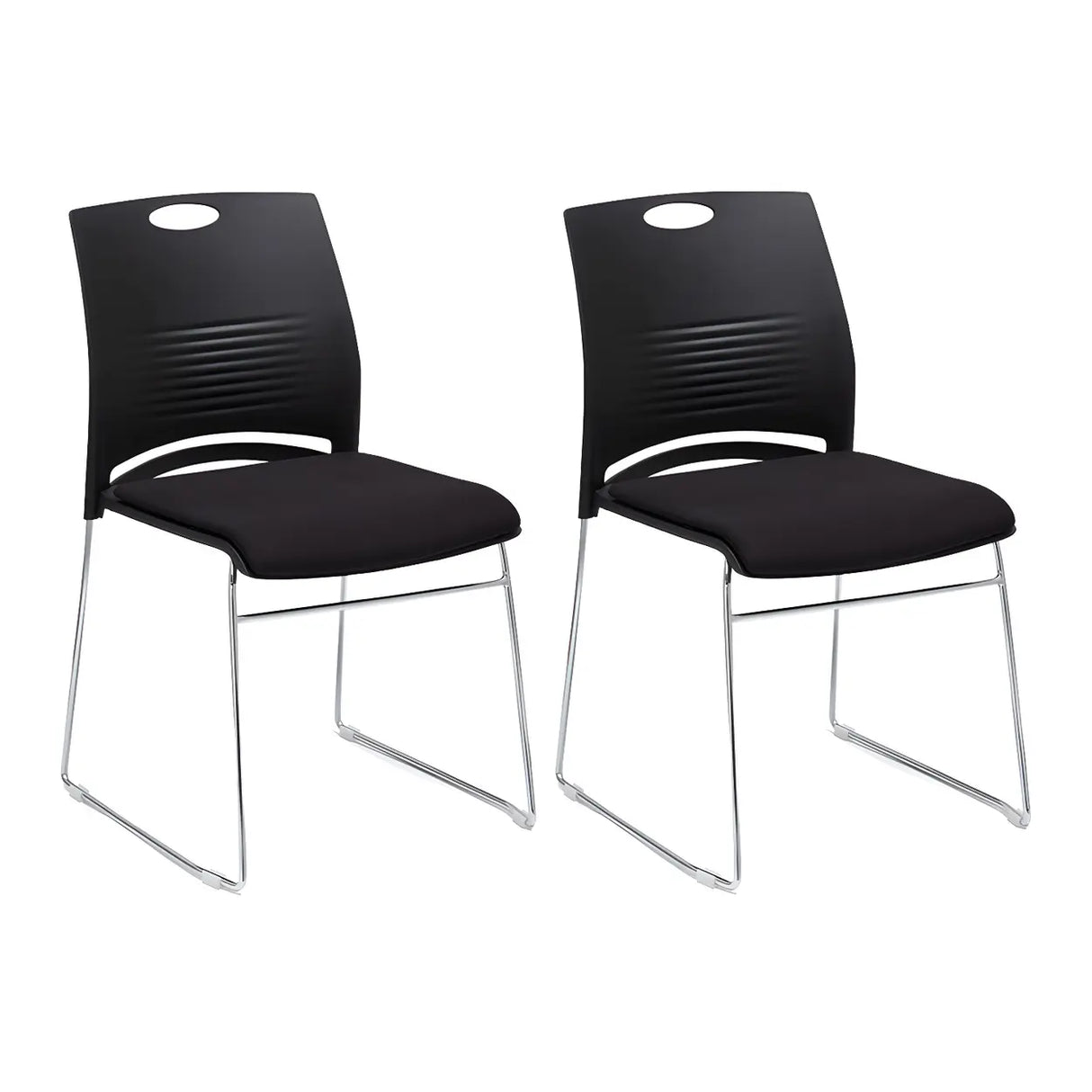 Vibrant Colors Steel Stackable Mesh Conference Chair Image - 43