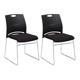 Vibrant Colors Steel Stackable Mesh Conference Chair Image - 43