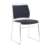 Vibrant Colors Steel Stackable Mesh Conference Chair Image - 45