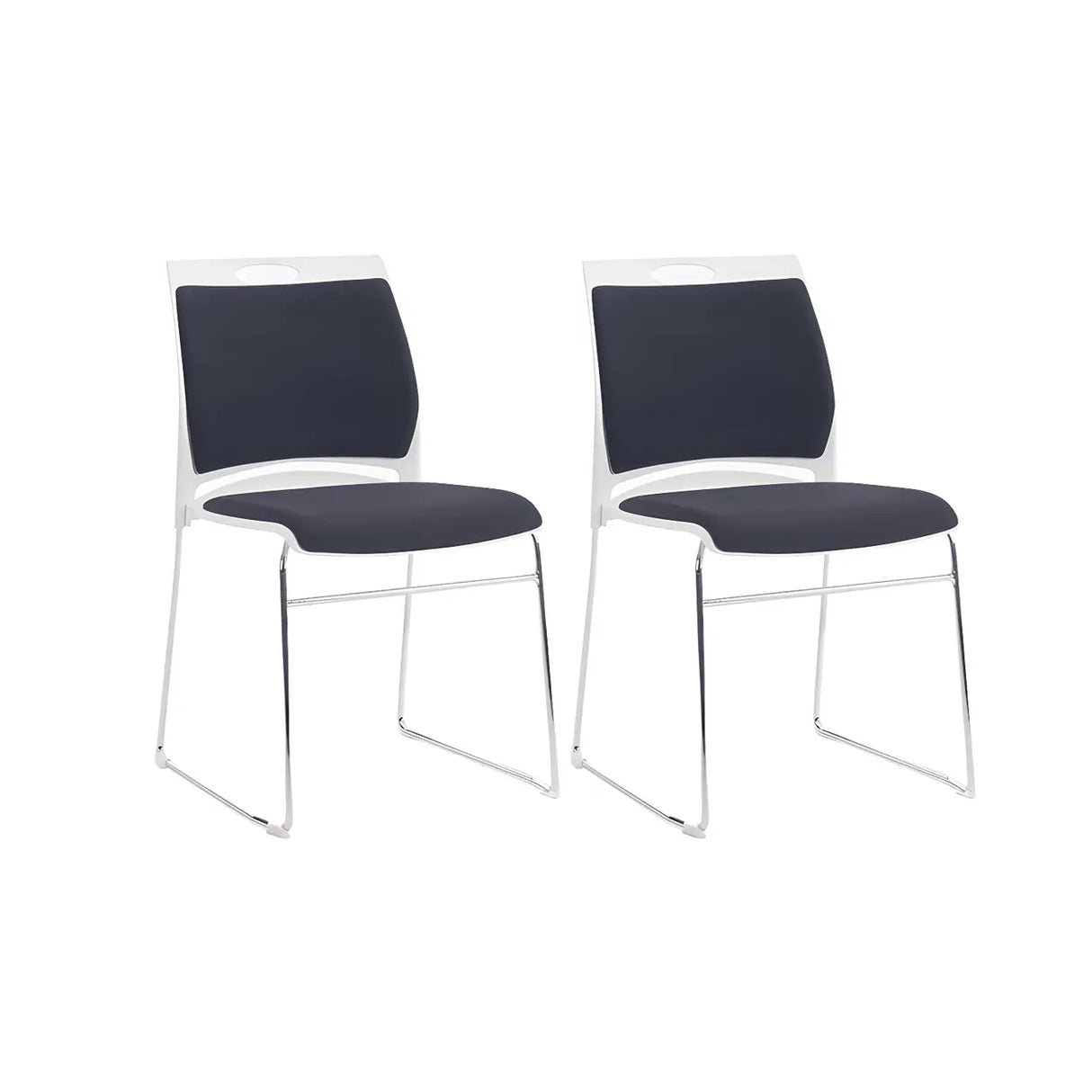 Vibrant Colors Steel Stackable Mesh Conference Chair Image - 46