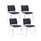 Vibrant Colors Steel Stackable Mesh Conference Chair Image - 47