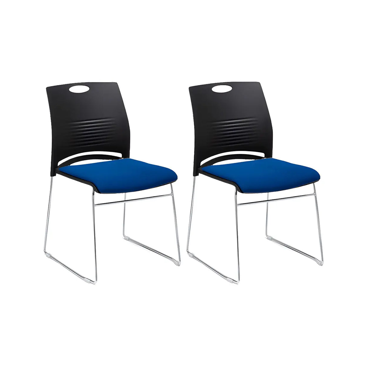Vibrant Colors Steel Stackable Mesh Conference Chair Image - 49