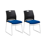 Vibrant Colors Steel Stackable Mesh Conference Chair Image - 49