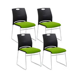 Vibrant Colors Steel Stackable Mesh Conference Chair Image - 53