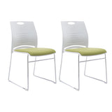 Vibrant Colors Steel Stackable Mesh Conference Chair Image - 58