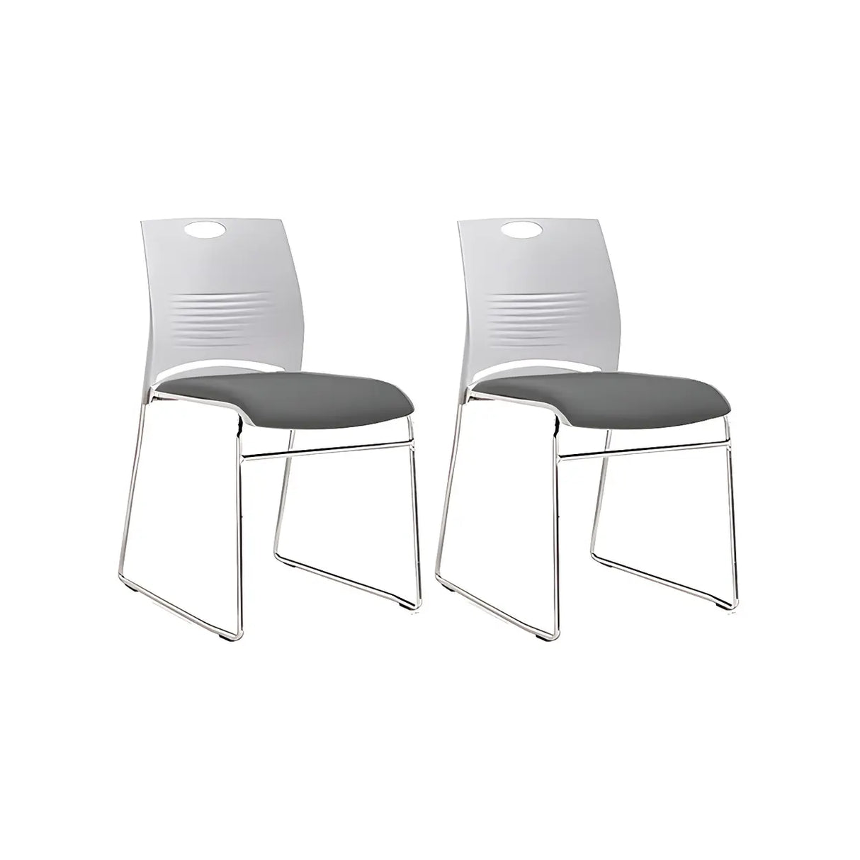 Vibrant Colors Steel Stackable Mesh Conference Chair Image - 61