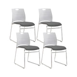 Vibrant Colors Steel Stackable Mesh Conference Chair Image - 62