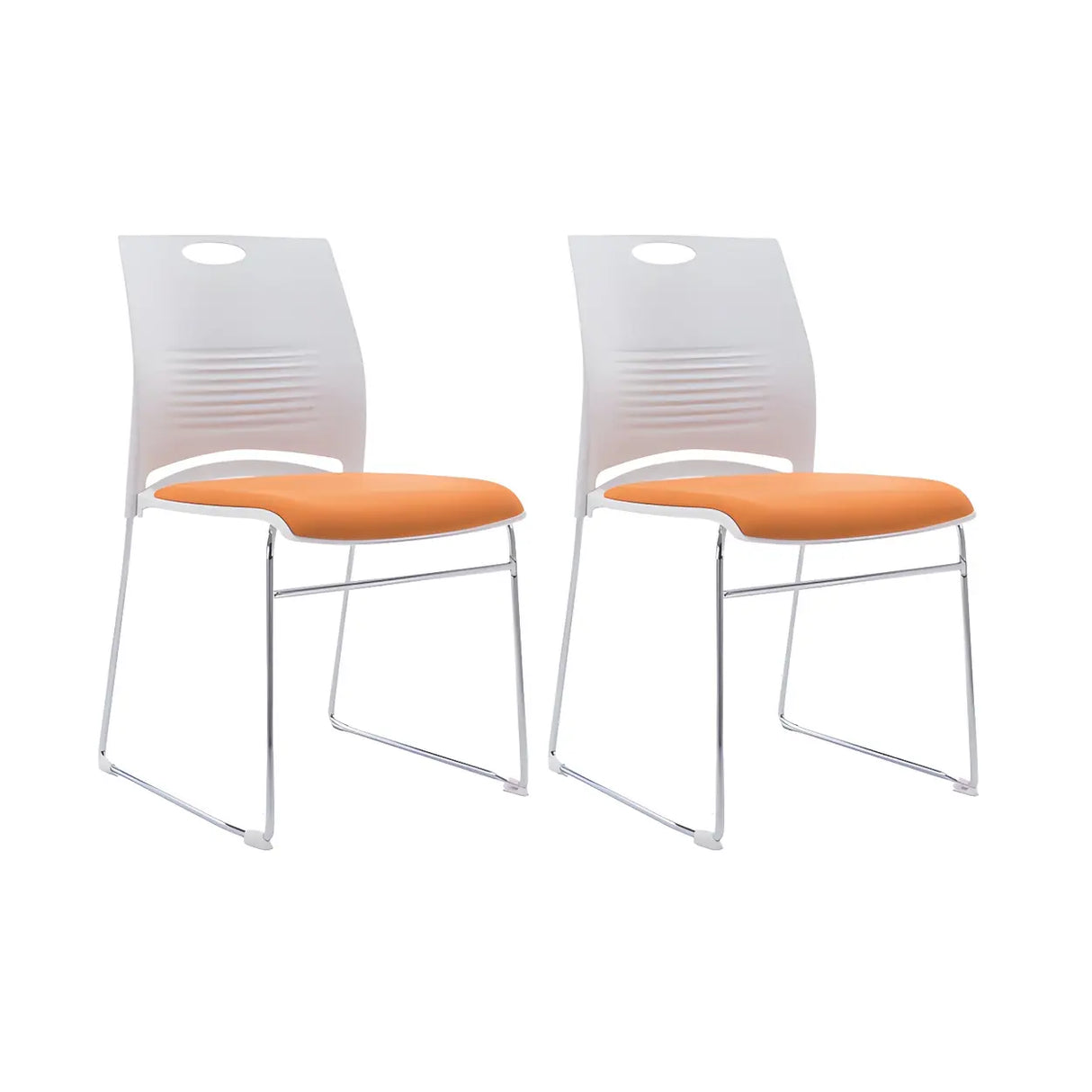 Vibrant Colors Steel Stackable Mesh Conference Chair Image - 64