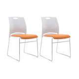 Vibrant Colors Steel Stackable Mesh Conference Chair Image - 64