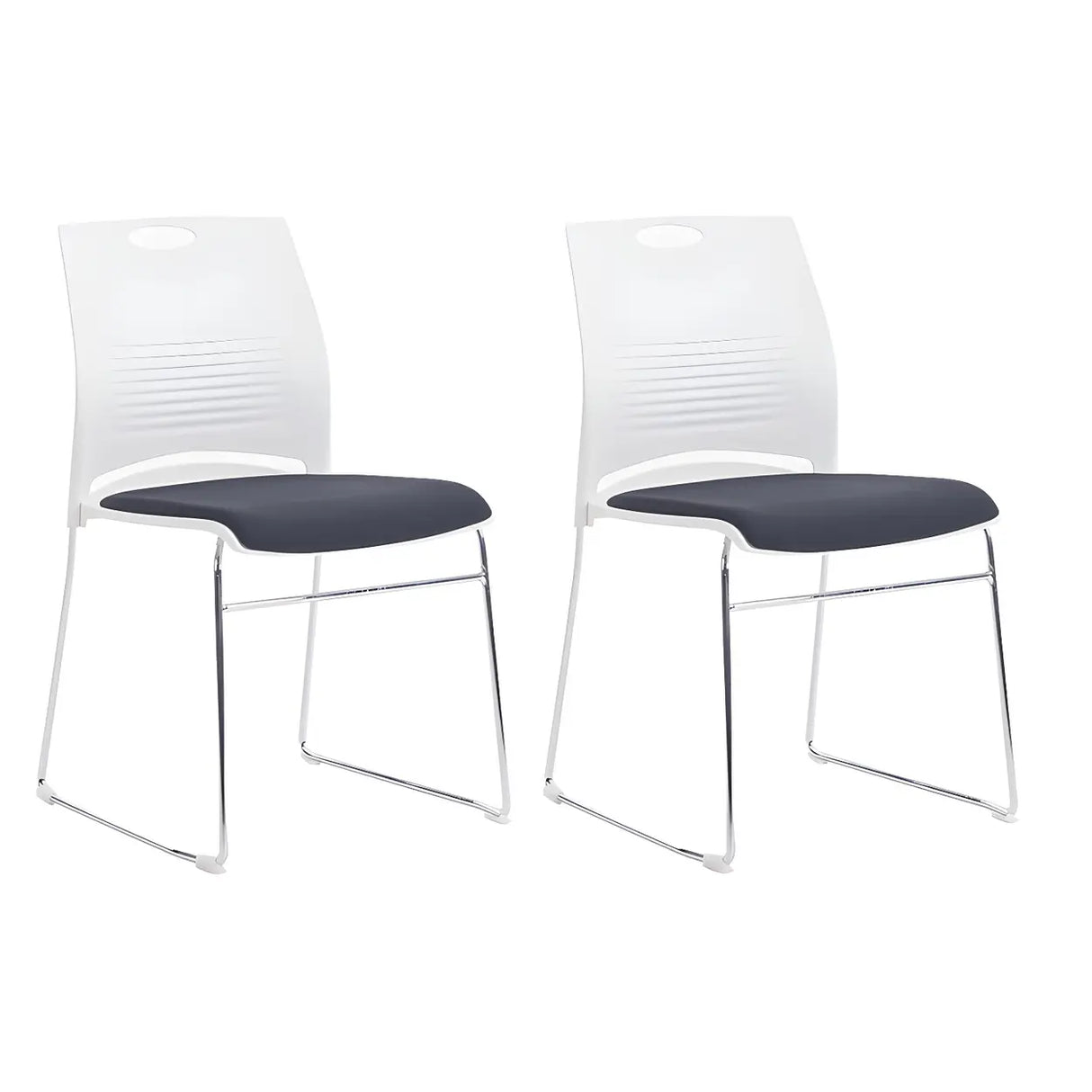 Vibrant Colors Steel Stackable Mesh Conference Chair Image - 67