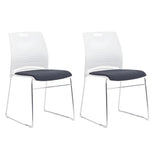 Vibrant Colors Steel Stackable Mesh Conference Chair Image - 67
