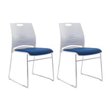 Vibrant Colors Steel Stackable Mesh Conference Chair Image - 70