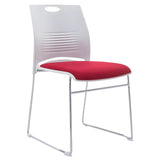 Vibrant Colors Steel Stackable Mesh Conference Chair Image - 72