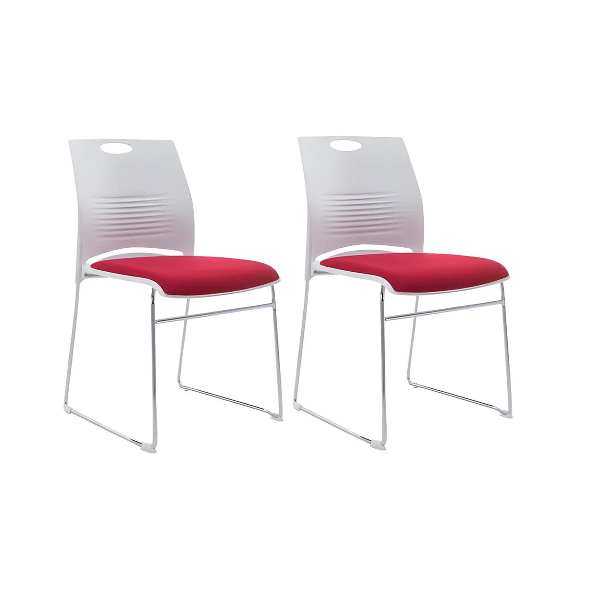 Vibrant Colors Steel Stackable Mesh Conference Chair Image - 73