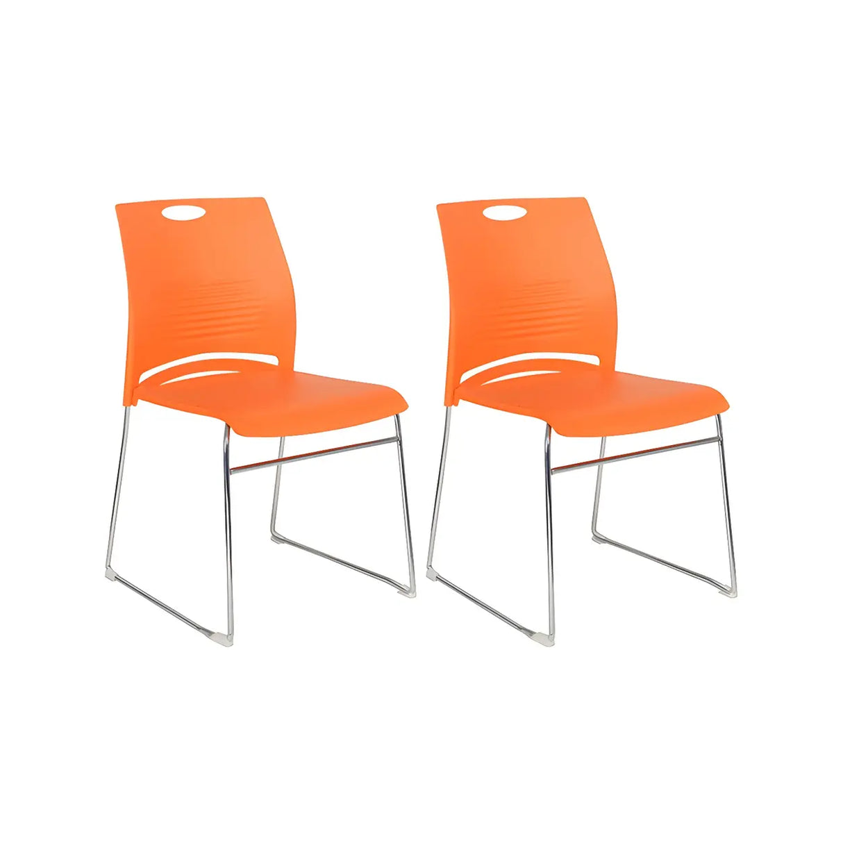 Vibrant Colors Steel Stackable Mesh Conference Chair Image - 76
