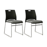 Vibrant Colors Steel Stackable Mesh Conference Chair Image - 79