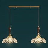 Vintage 2-Light Dome Adjustable Island Pendant Light Image - 8