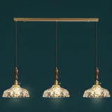 Vintage 2-Light Dome Adjustable Island Pendant Light Image - 9