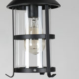 Vintage 6-Light Lantern and Rectangular Island Light Image - 12