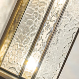 Vintage Bronze Hexagonal Metal Exterior Wall Lights Image - 10