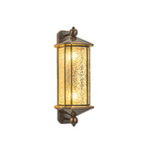 Vintage Bronze Hexagonal Metal Exterior Wall Lights Image - 2