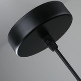 Vintage Classic Dome Ribbed Glass Pendant Lights Image - 8