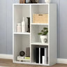 Vintage Closed Vertical Timber Storage Bookcase Brown Image - 2