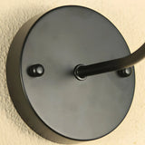 Vintage Curved and Dome Metal Exterior Wall Sconce Image - 6