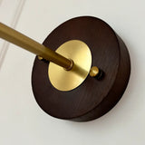 Vintage Flower Amber Glass Pendant Wall Sconce Light Image - 7