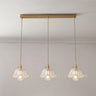 Vintage Glass Pendant Island Ceiling Lights Set Image - 14