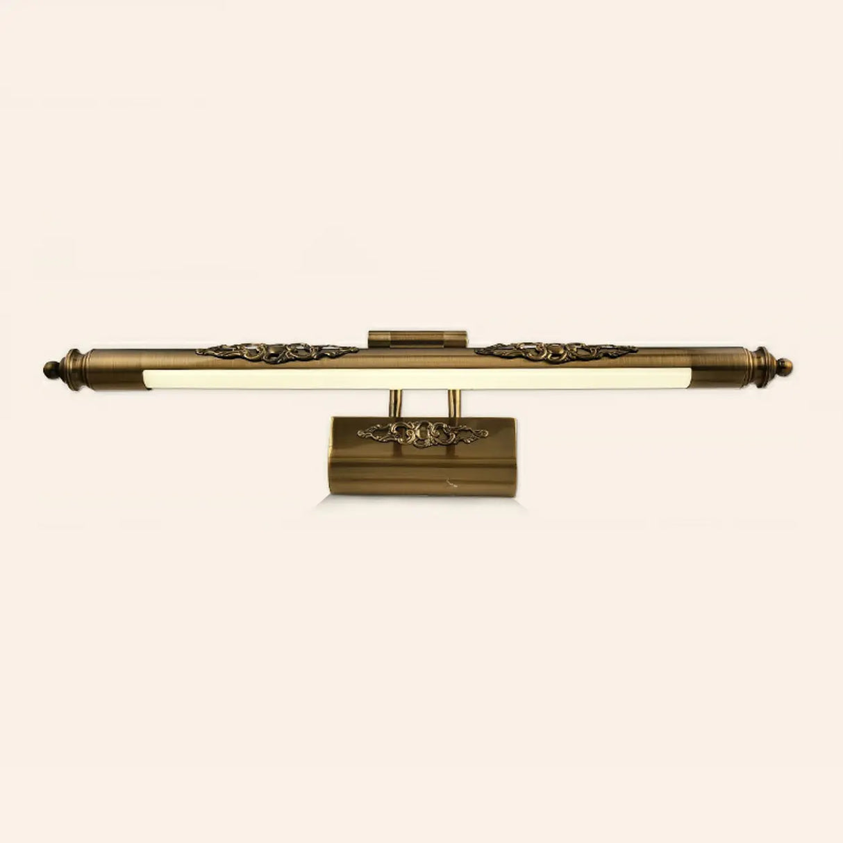 Vintage Gold Linear LED Mirrors Vanity Light Fixture Image - 2