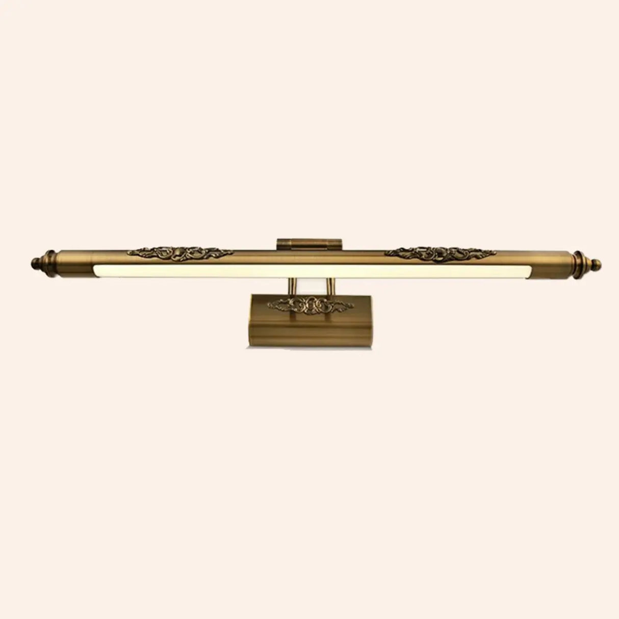 Vintage Gold Linear LED Mirrors Vanity Light Fixture Image - 3