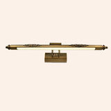 Vintage Gold Linear LED Mirrors Vanity Light Fixture Image - 3