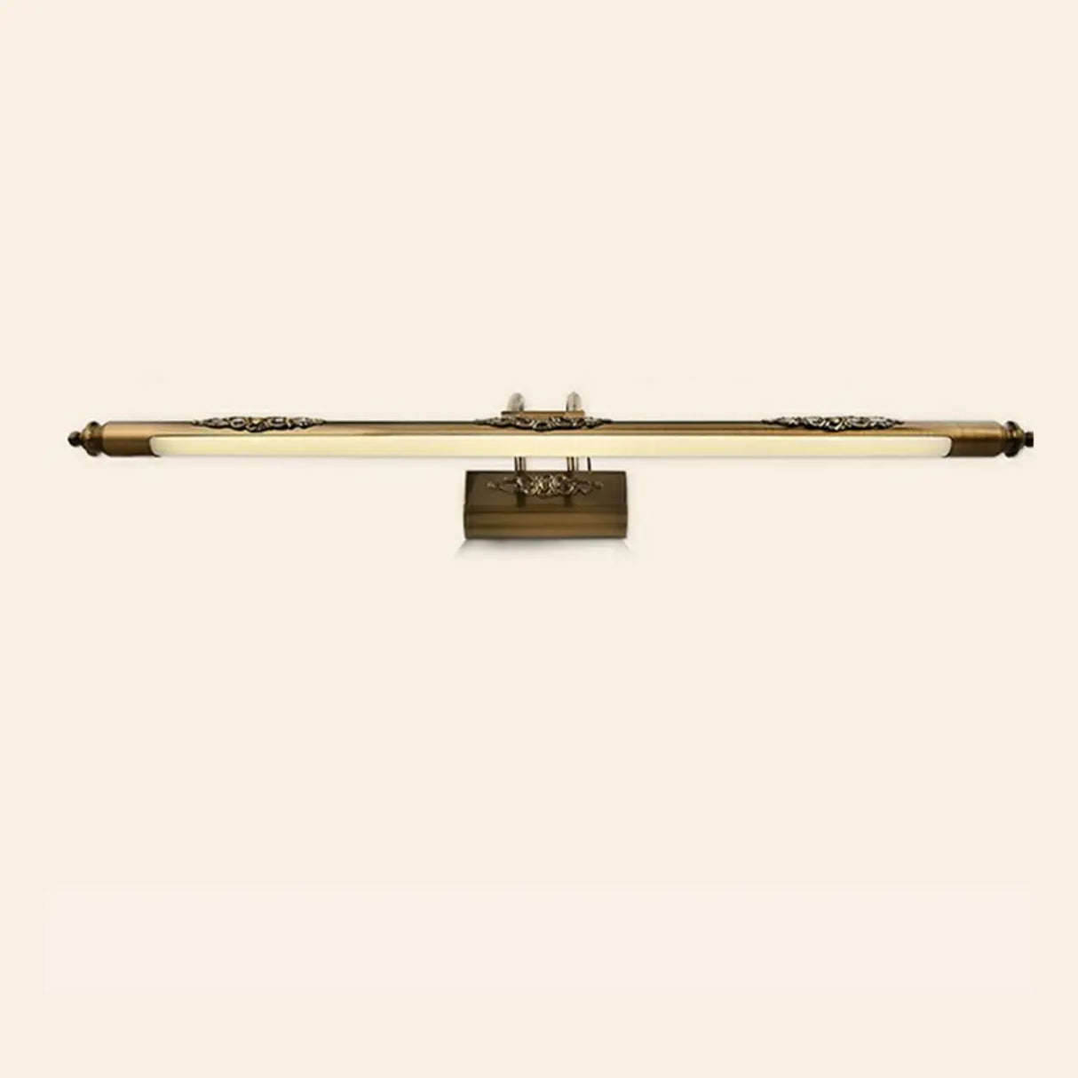 Vintage Gold Linear LED Mirrors Vanity Light Fixture Image - 5