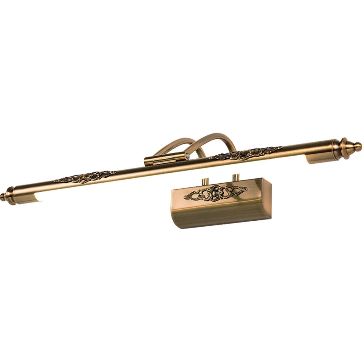 Vintage Gold Linear LED Mirrors Vanity Light Fixture Image - 8