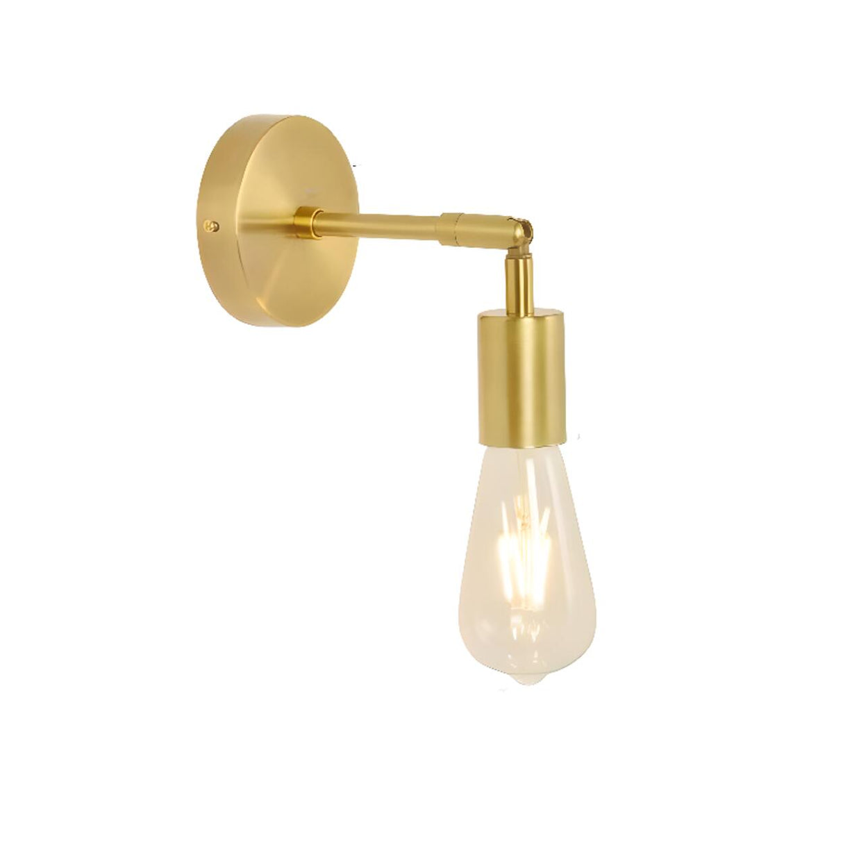 Vintage Industrial Double Bulb Vanity Wall Light Image - 10