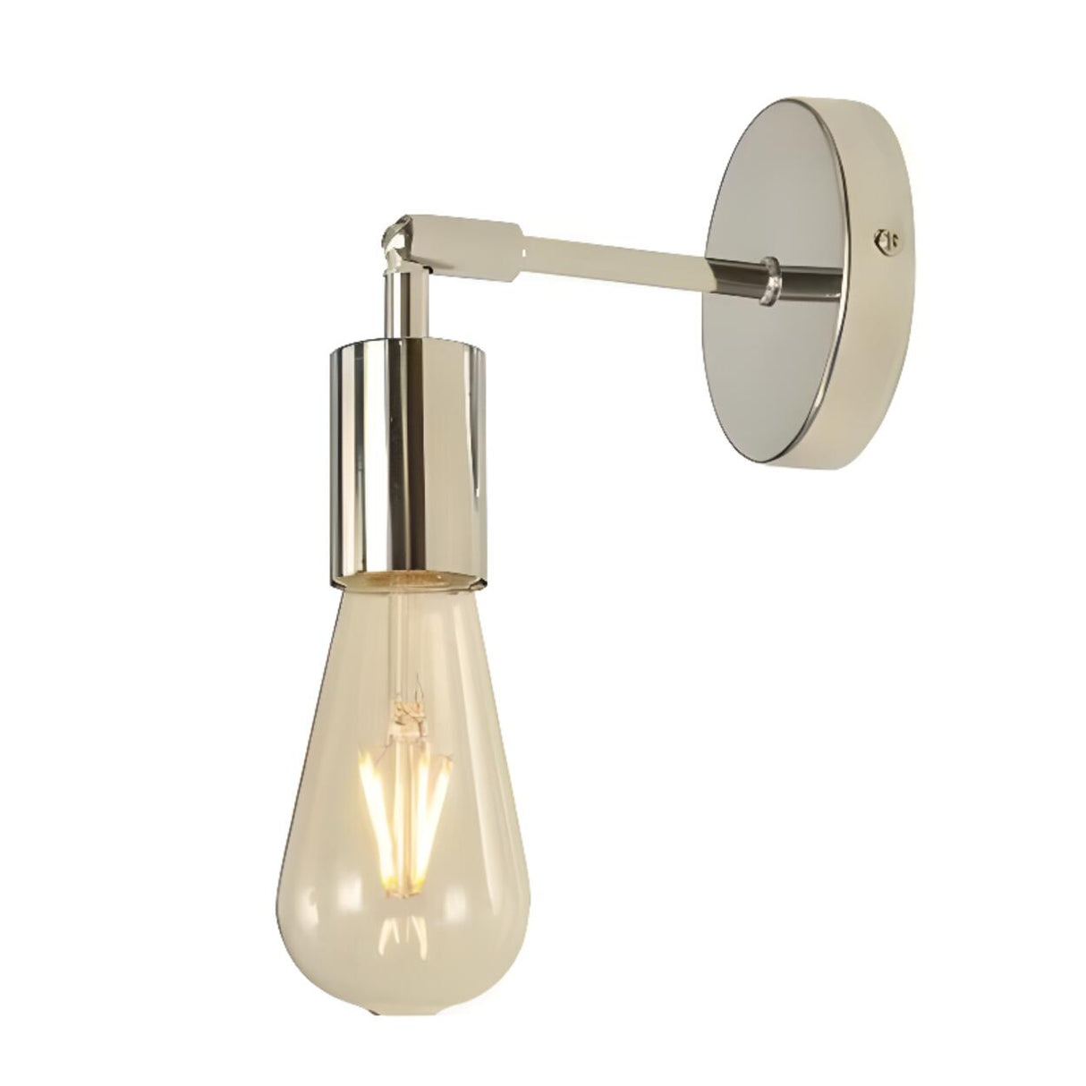 Vintage Industrial Double Bulb Vanity Wall Light Image - 8