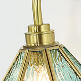 Vintage Industrial Floral Brass  Wall Sconce Image - 9