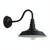 Vintage Industrial Outdoor Cone Metal Wall Sconce Image - 11