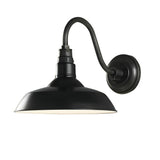 Vintage Industrial Outdoor Cone Metal Wall Sconce Image - 8