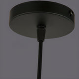 Vintage Industrial Round Matte Metal Pendant Light Image - 13