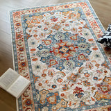 Vintage Rectangle Area Rug Tribal Pattern Area Rug Image - 1